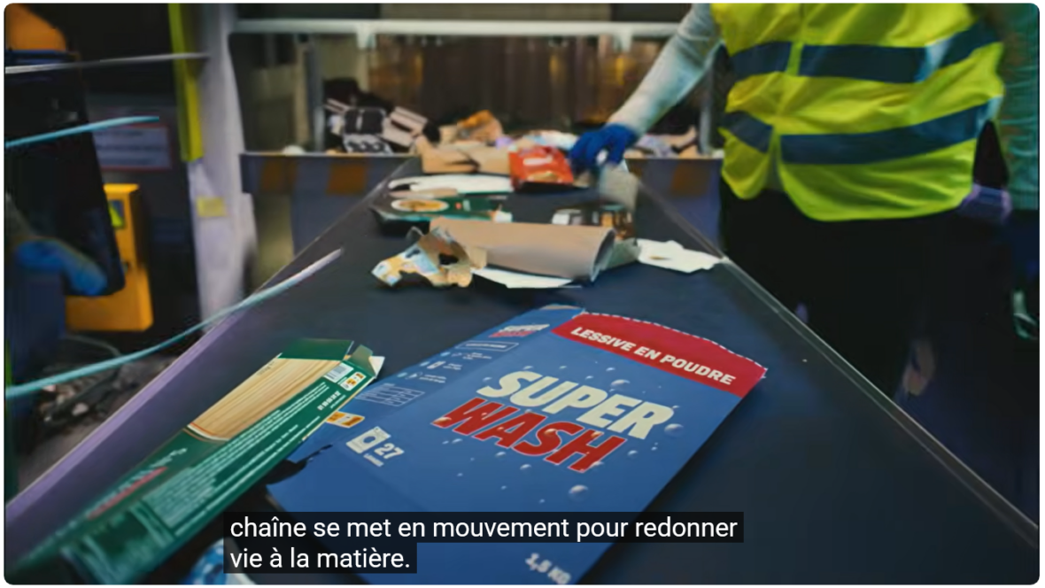 Citeo sensibilisation au geste de tri pour le recyclage des emballages carton et papiers graphiques